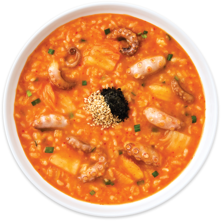 Octopus Kimchi Porridge-scaled
